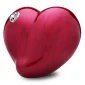 LoveHeart™ hart urn rood met Swarovski