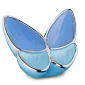 Wings of Hope™ vlinder urn blauw