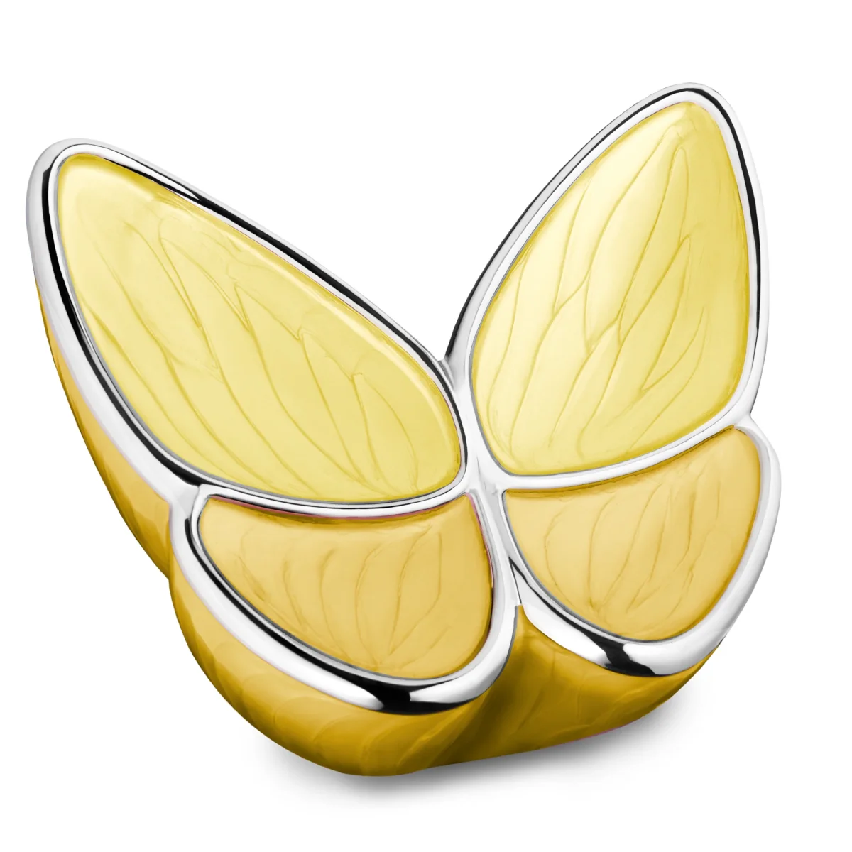 Wings of Hope™ vlinder urn geel
