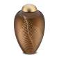 Elegant Leaf™ bladnerf urn brons