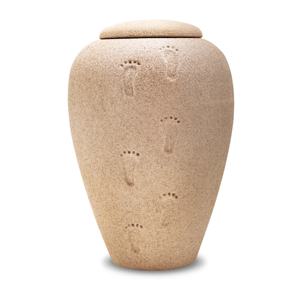 ShiftingSand Footprints™ biologisch afbreekbare urn eco zand