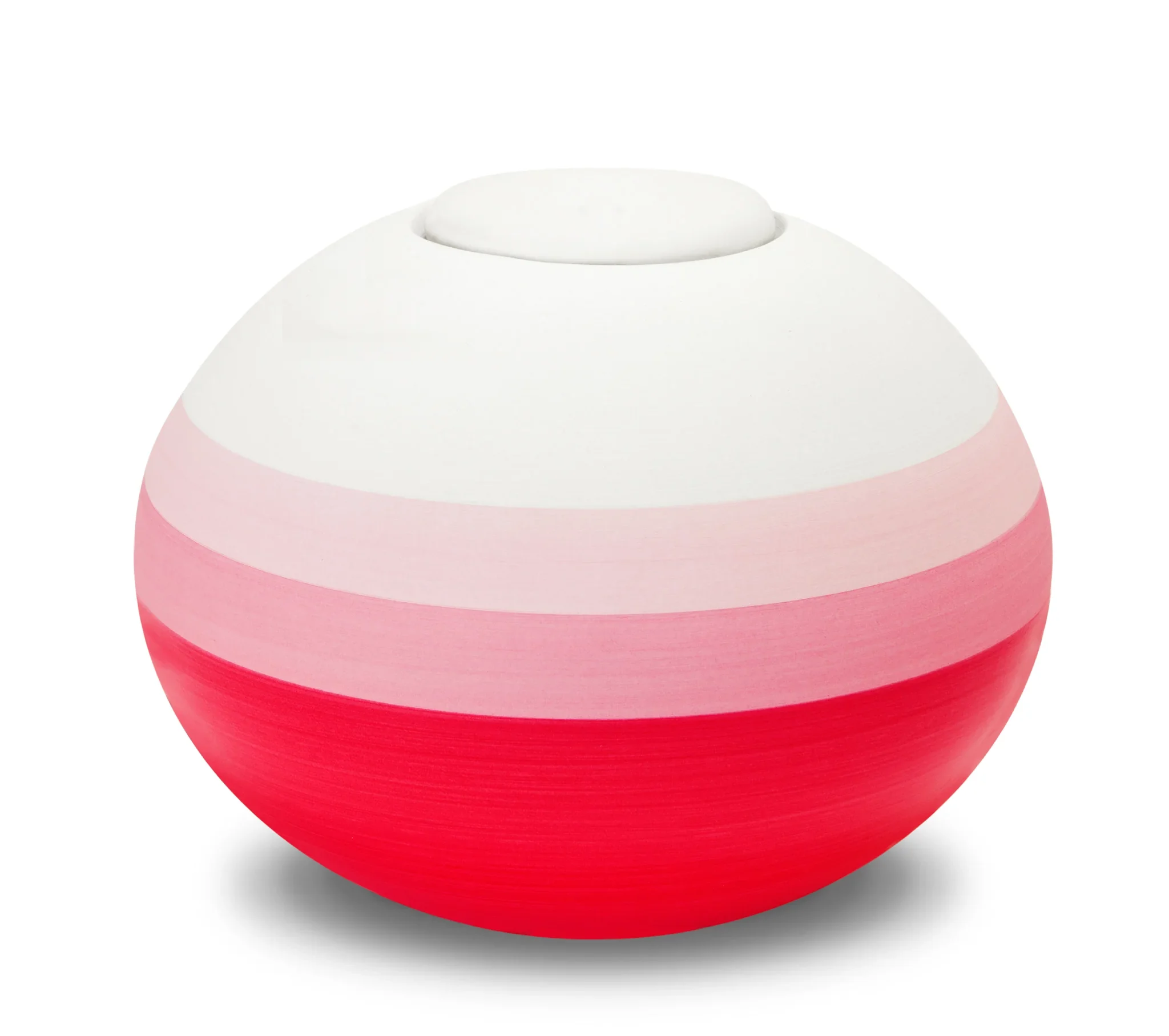 Scarlet™ ronde biologisch afbreekbare urn eco pigment