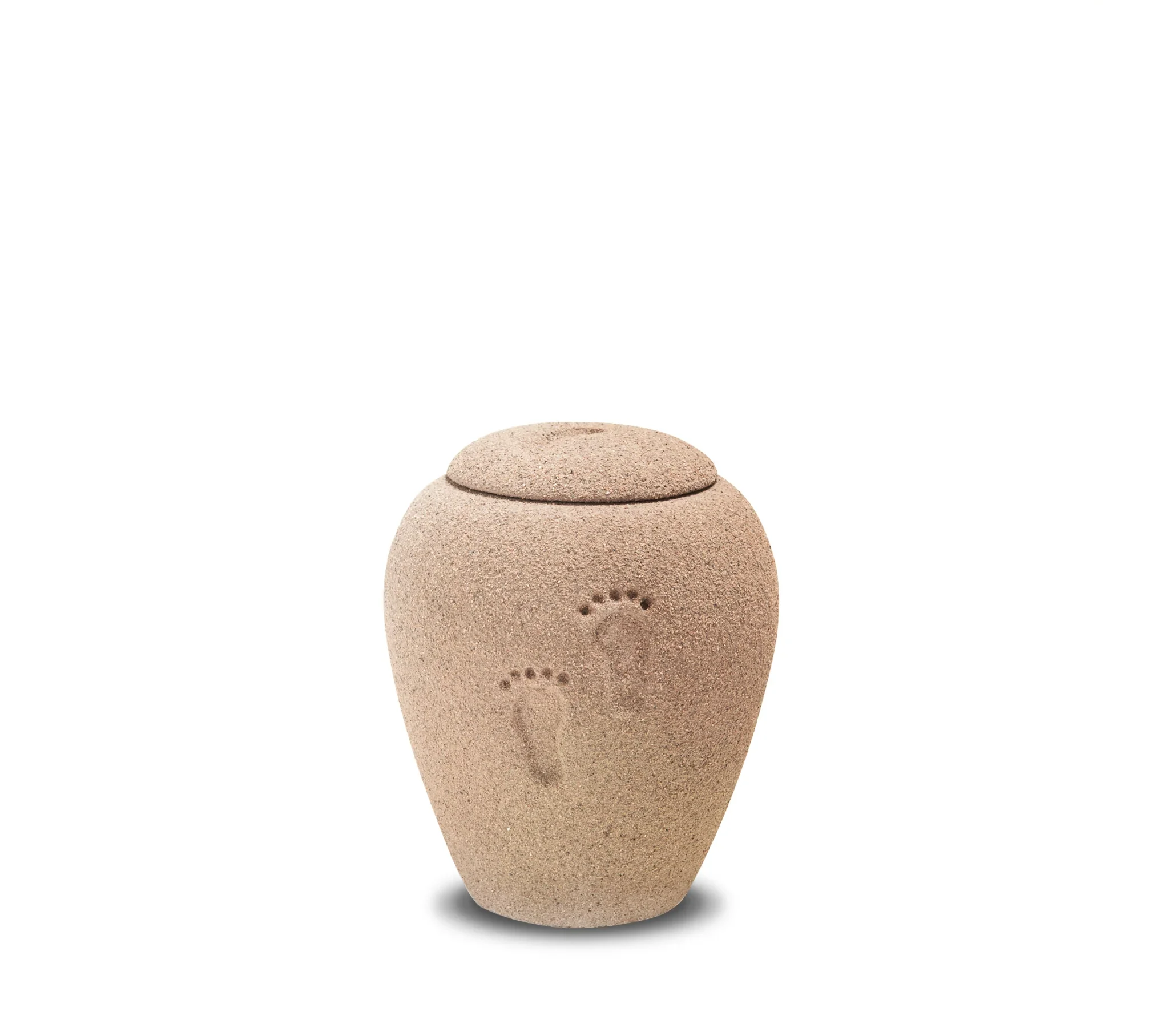 ShiftingSand Footprints™ biologisch afbreekbare mini-urn eco zand