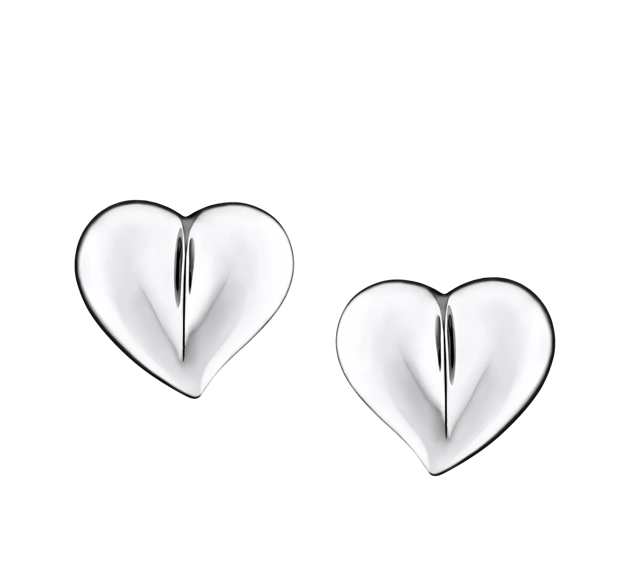 LoveHeart™ hart oorbellen zilver