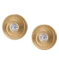 Eternity™ oorbellen goud verguld met zirkonia