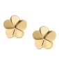 Bloom™ bloem oorbellen goud verguld
