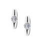 Hope™ oorbellen zilver met zirkonia