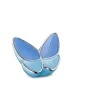 Wings of Hope™ vlinder mini-urn blauw