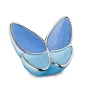 Wings of Hope™ vlinder medium urn blauw