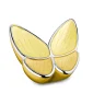 Wings of Hope™ vlinder medium urn geel