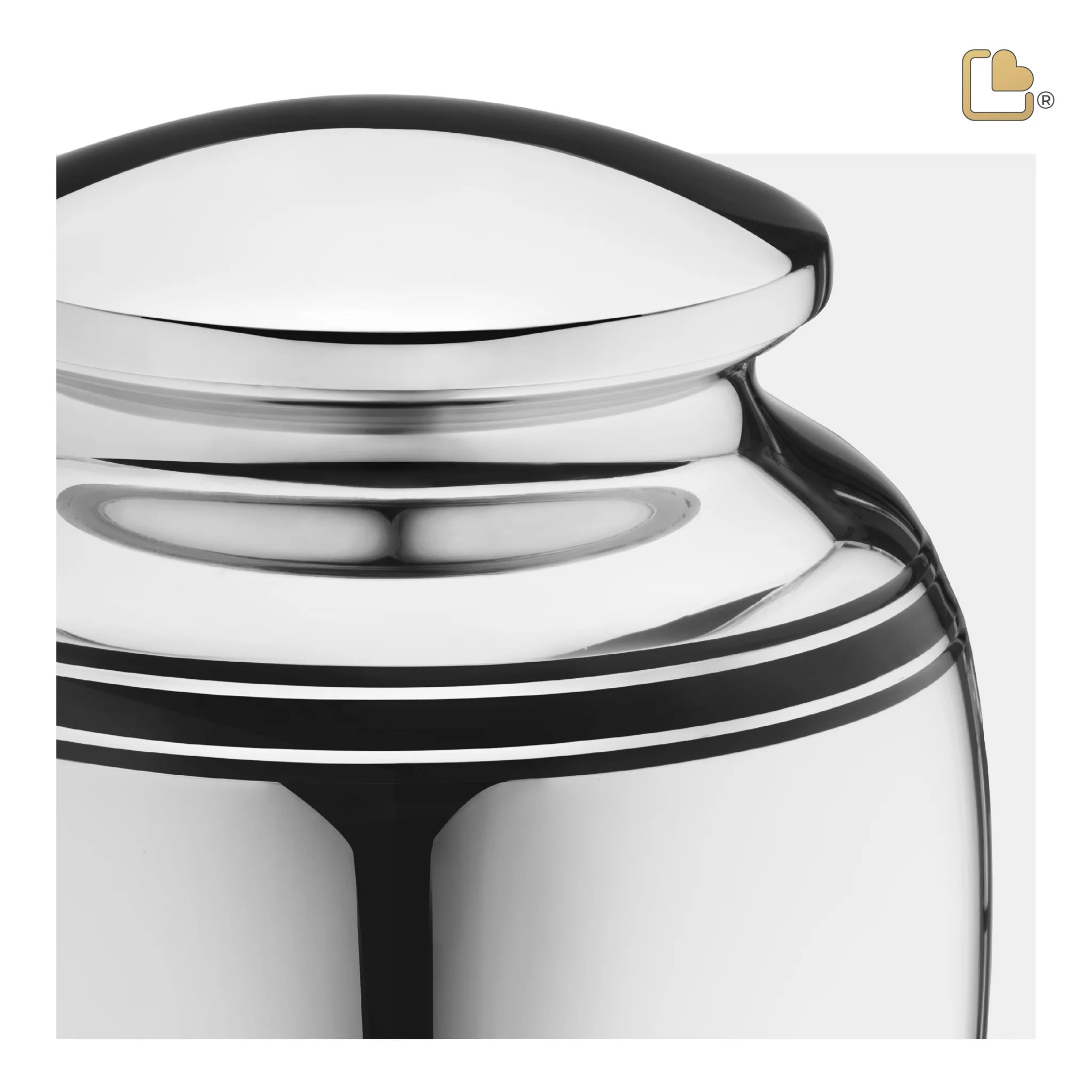 ArtDeco™ medium urn zilver 2