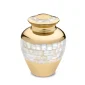 Mother of Pearl™ parelmoer medium urn goud