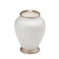 Simplicity™ medium urn parelmoer wit