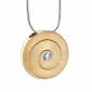 Eternity™ ashanger/assieraad goud verguld met zirkonia incl. collier