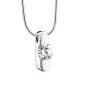 Hope™ ashanger/assieraad zilver met zirkonia incl. collier
