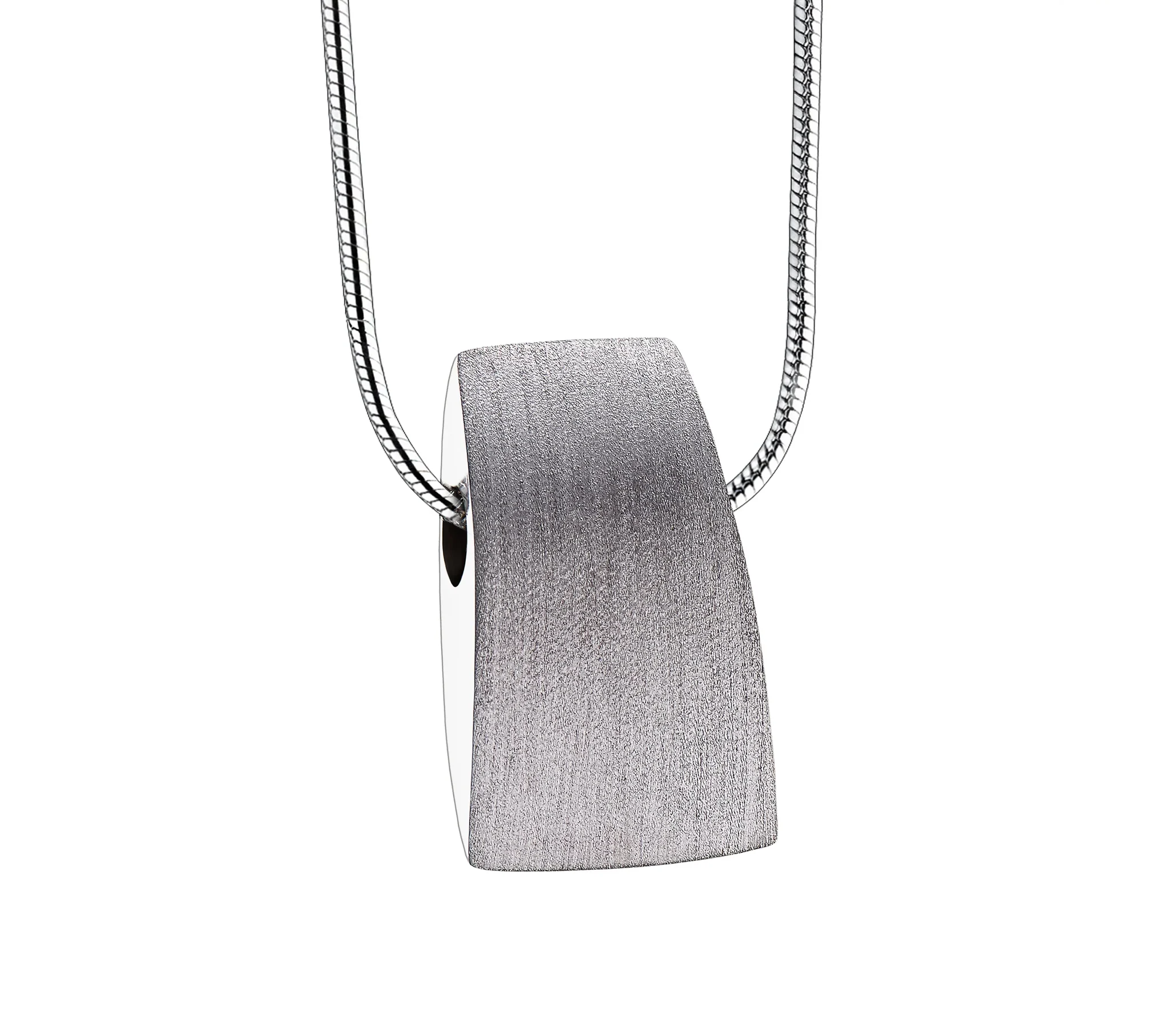 Tribute™ ashanger/assieraad zilver incl. collier