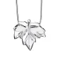 Autumn Leaf™ ashanger/assieraad zilver incl. collier
