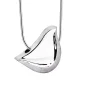 LoveBird™ vogel ashanger/assieraad zilver incl. collier
