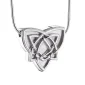 CelticTrinityKnot™ Keltische ashanger/assieraad zilver incl. collier