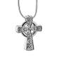 CelticCross™ Keltisch kruis ashanger/assieraad zilver incl. collier