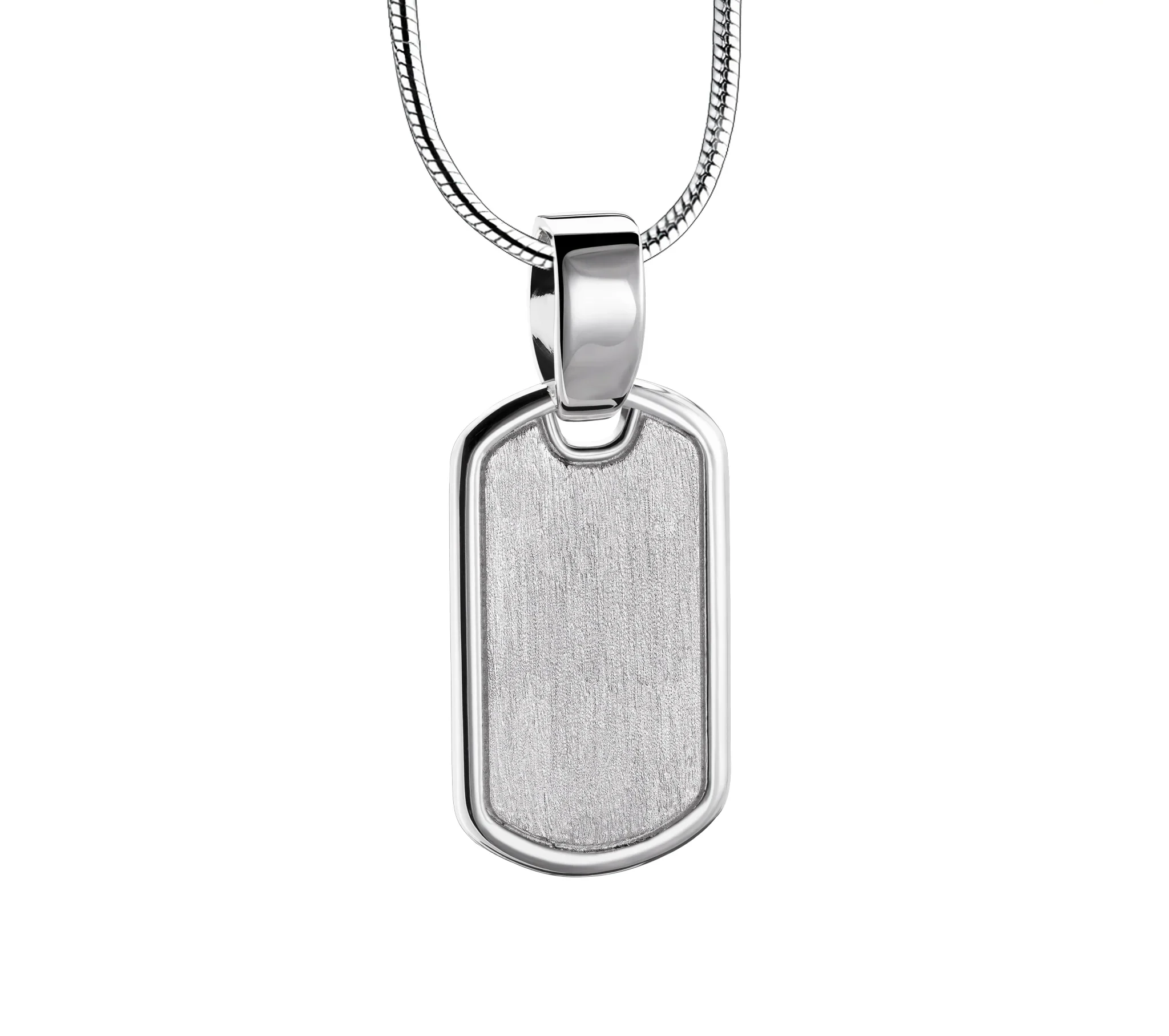 LoveTag™ ashanger/assieraad zilver incl. collier