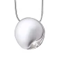 Circle™ ashanger/assieraad zilver met zirkonia incl. collier