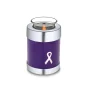 Awareness™ waxinelichthouder urn paars Pink Ribbon