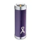 Awareness™ hoge waxinelichthouder urn paars Pink Ribbon
