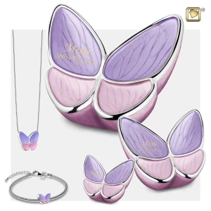 Wings of Hope™ vlinder urn lavendel - Afbeelding 6