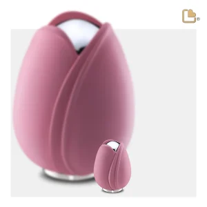 Tulip™ softcoat mini-urn roze tulp - Afbeelding 4