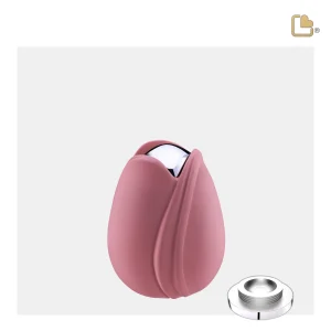 Tulip™ softcoat mini-urn roze tulp - Afbeelding 7