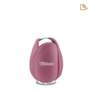 Tulip™ softcoat mini-urn roze tulp - Afbeelding 8