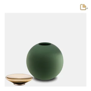 Crescent™ bol mini-urn groen - Afbeelding 3
