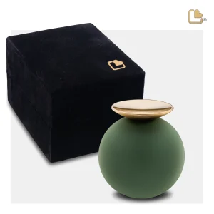 Crescent™ bol mini-urn groen - Afbeelding 5