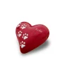 LovePaws™ mini-urn hart dierenurn rood
