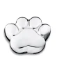LovePaw™ pootafdruk medium dierenurn gepolijst zilver