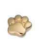 LovePaw™ pootafdruk huisdier mini-urn gepolijst goud