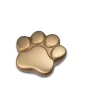LovePaw™ pootafdruk huisdier mini-urn geborsteld goud