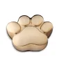 LovePaw™ pootafdruk medium dierenurn geborsteld goud