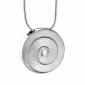 Eternity™ ashanger/assieraad zilver met zirkonia incl. collier