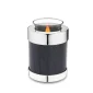 Waxinelichthouder urn midnight parelmoer glanzend