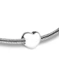 LoveHeart™ hart asbedel/assieraad zilver
