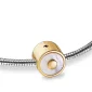 Mother of Pearl™ parelmoer asbedel/assieraad goud verguld
