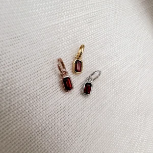 Birthstone hanger juli Rode Agaat - Afbeelding 2