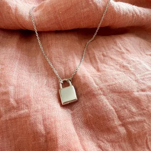 Lock ashanger/assieraad slotje incl. collier - Afbeelding 6