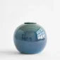 Keramische urn Diona groen & blauw keramiek