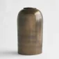 Keramische urn Pelion koperkleurig metallic keramiek
