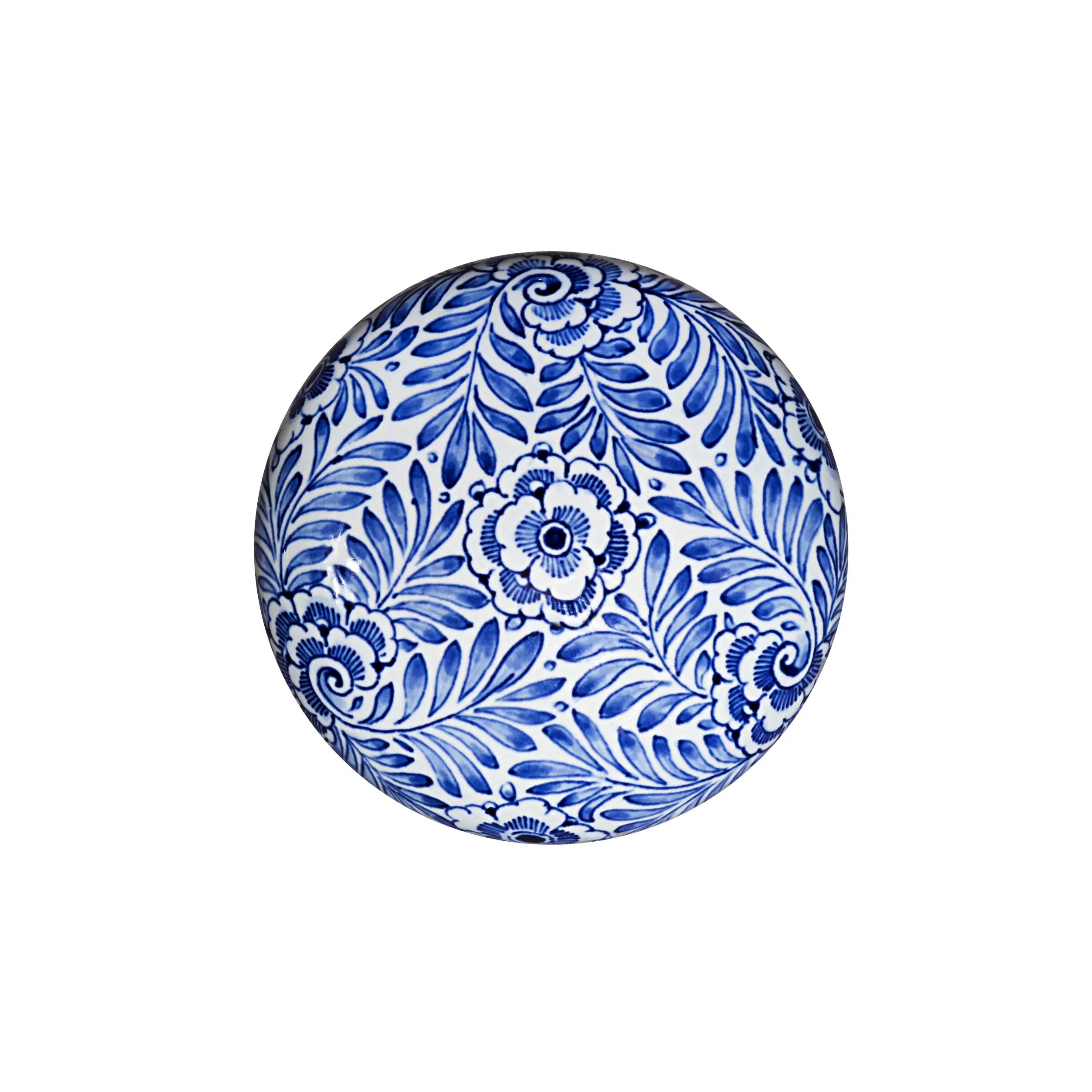 Royal Delft Memento Blue Pebble Rustic Flowers mini urn