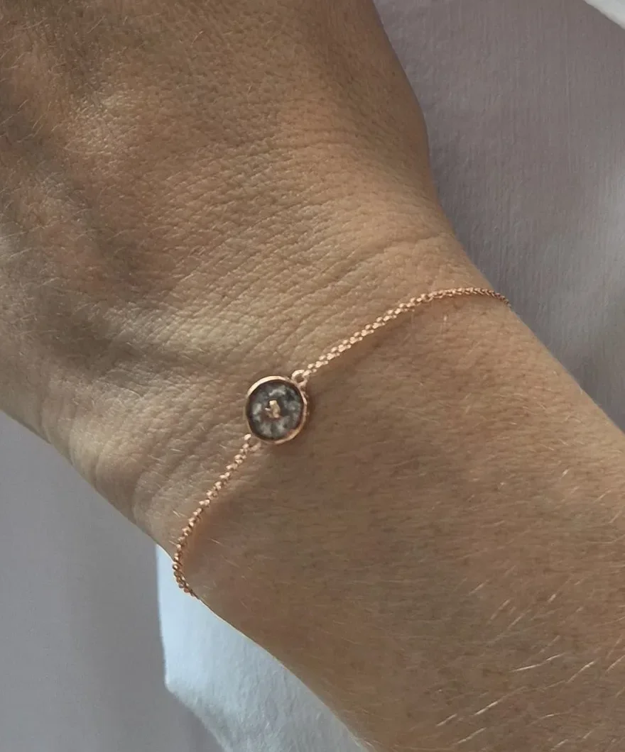 My Heart as armband/assieraad rosé