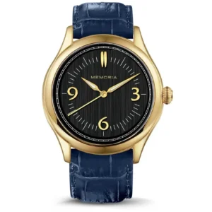 Memoria as urn gedenkhorloge Amare Gold dark blue